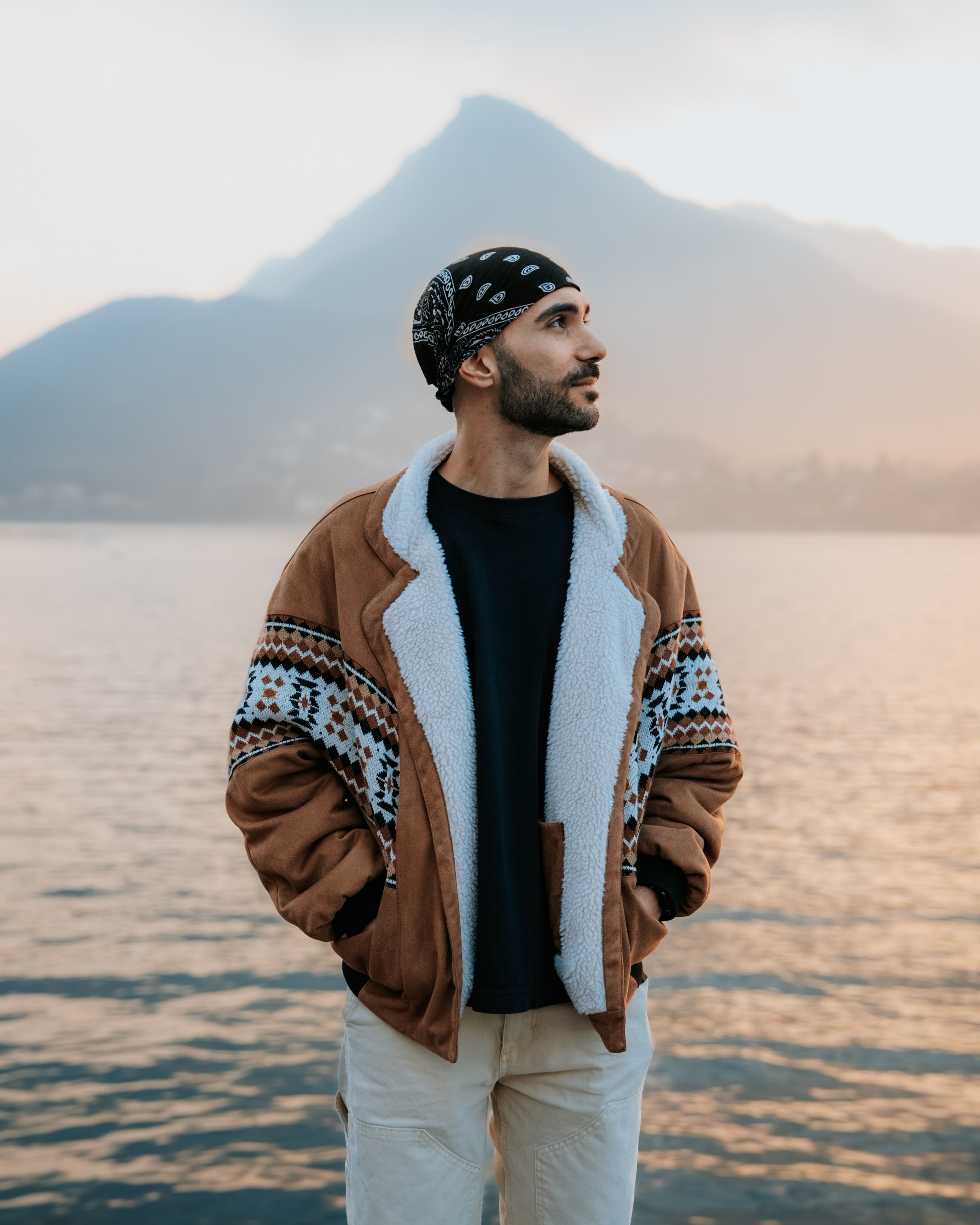 The Mocha Jacket (different label) - Granola