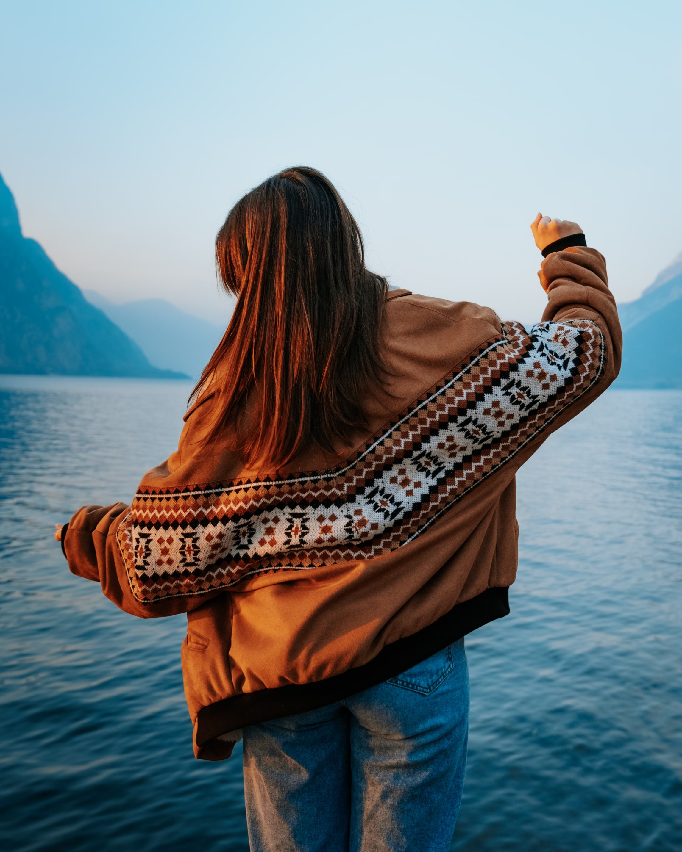 The Mocha Jacket (different label) - Granola