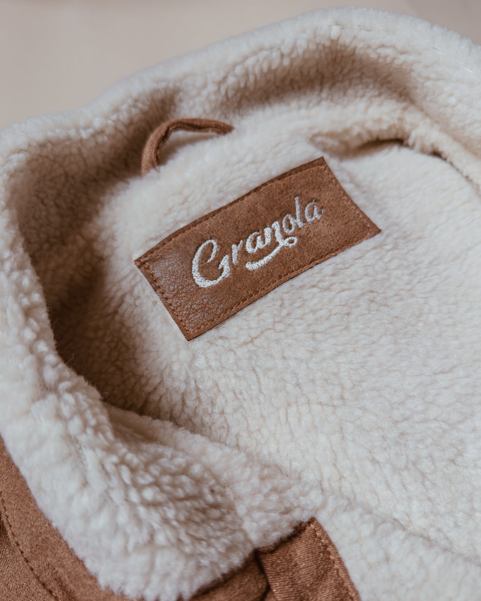 The Mocha Jacket (different label) - Granola