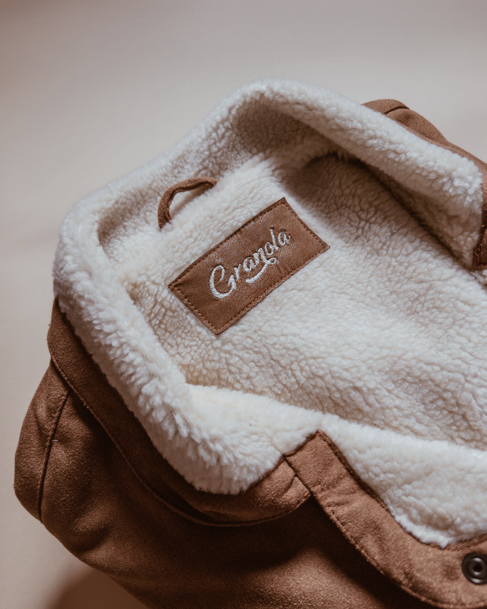 The Mocha Jacket (different label) - Granola